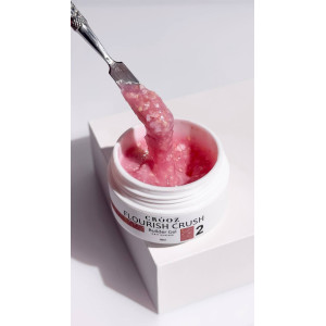 Crooz Flourish Crush Builder Gel №02 пастельно-персиковый 15 мл